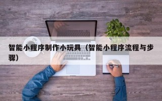 贵州智能小程序制作小玩具（智能小程序流程与步骤）